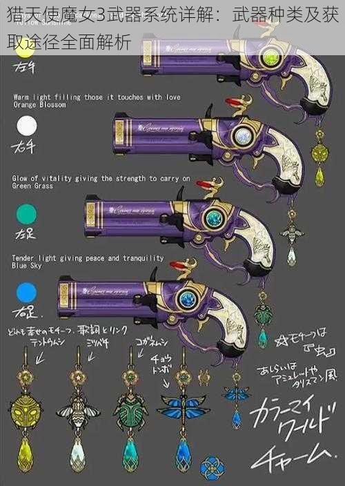 猎天使魔女3武器系统详解:武器种类及获取途径全面解析