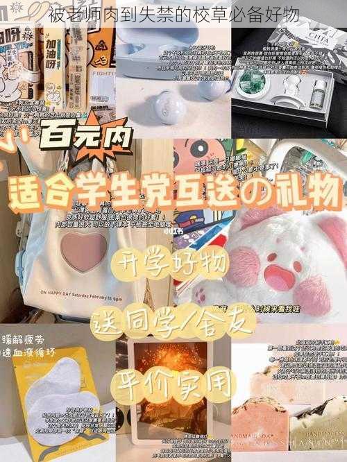 被老师肉到失禁的校草必备好物